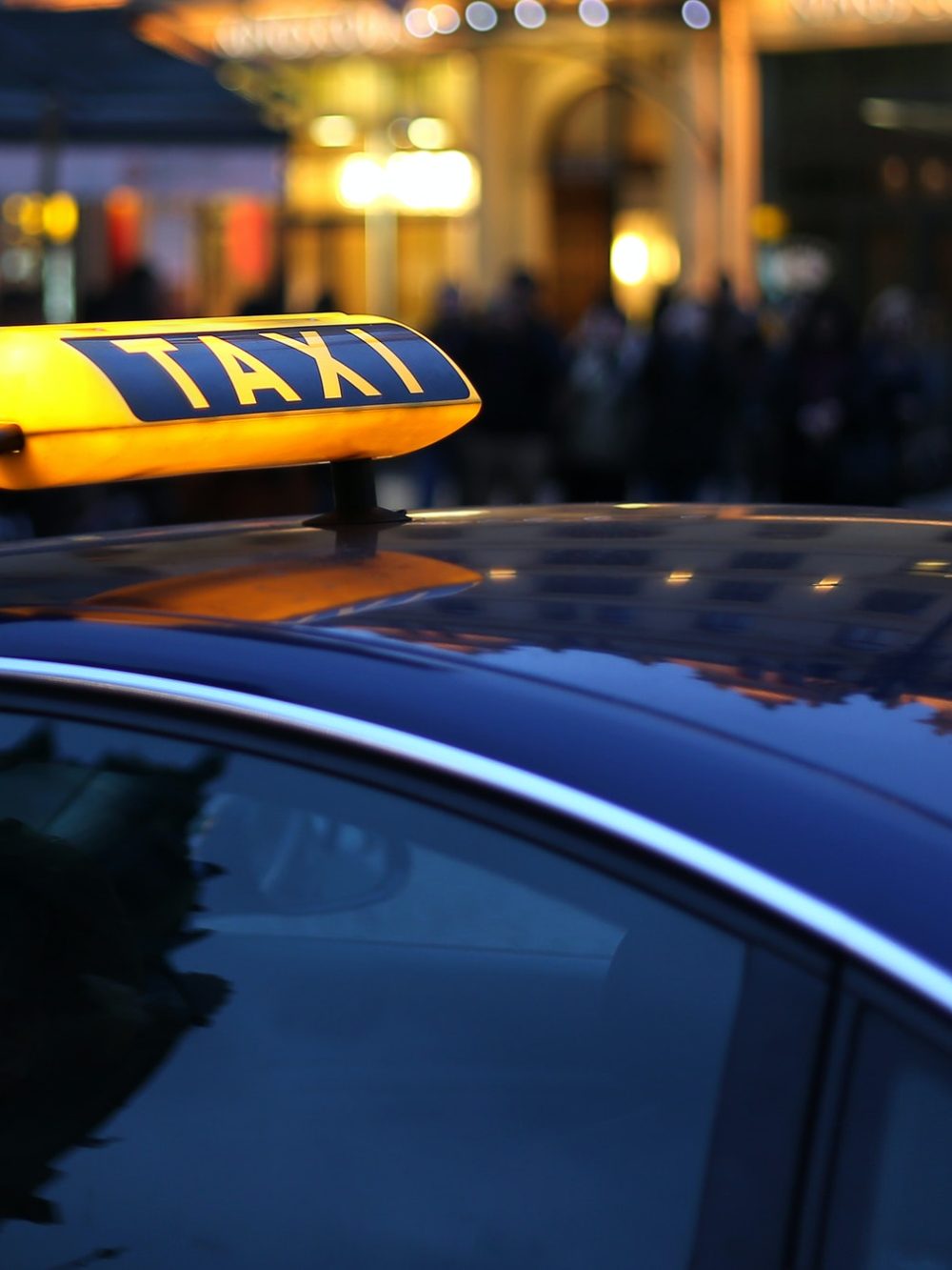 Hallo TAXI Gdańsk znak taxi